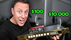 Аудио интерфейс за 10 000$ или Focusrite Scarlett Solo за 100$?